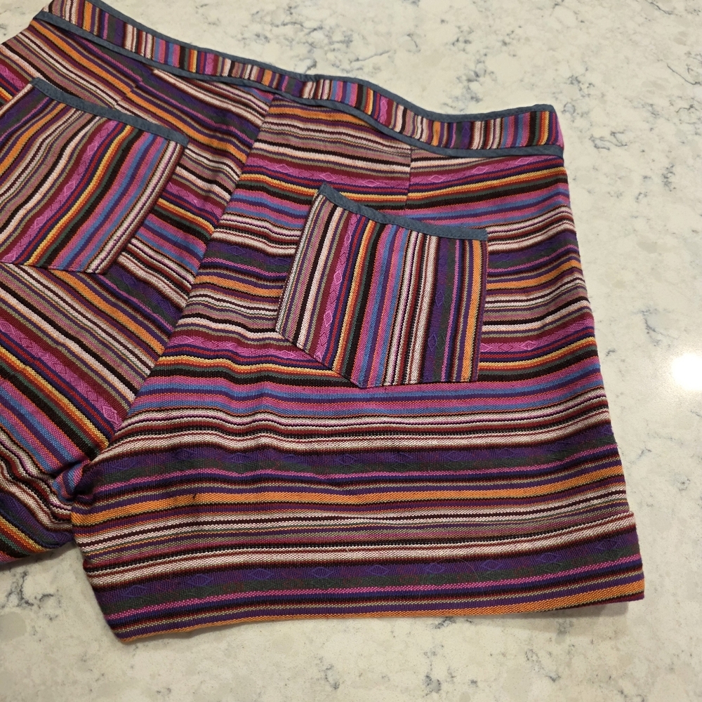 Emmelee By Anthropologie Striped Shorts Size 2 - Picture 9 of 13